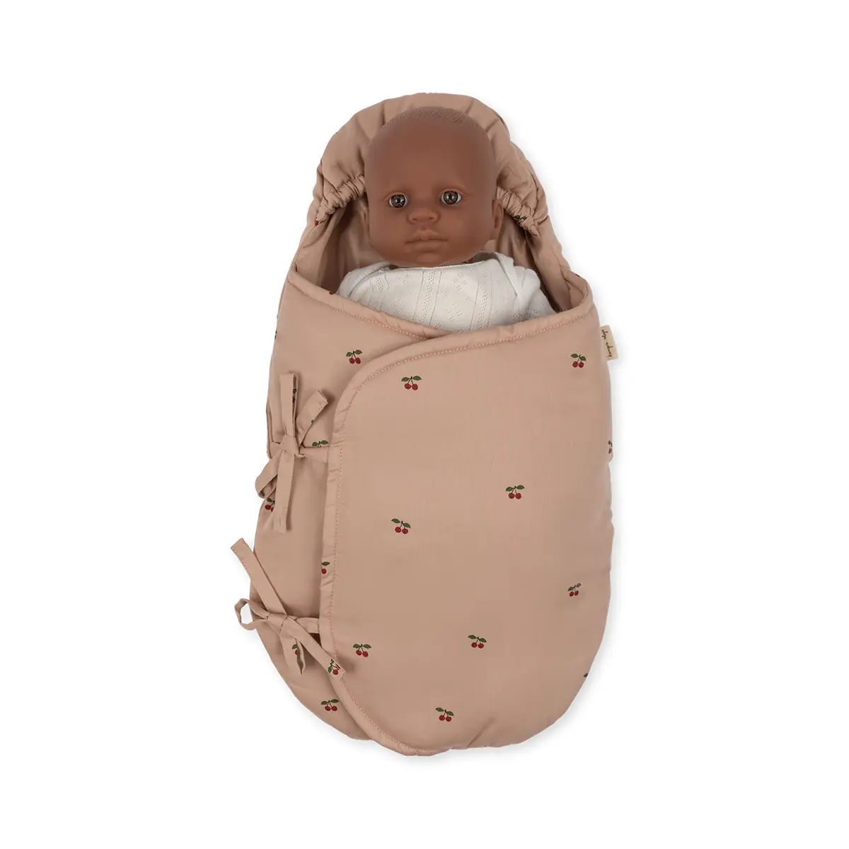 Konges Sløjd Puppen-Schlafsack „Cherry Blush“