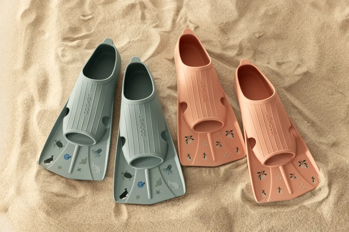 Liewood Schwimmflossen Gustav „Sea / Peppermint“