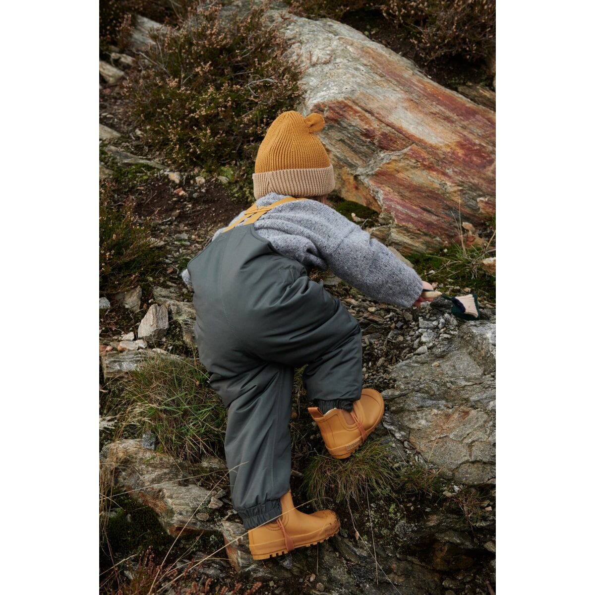 Liewood Schneehose Sejr für Kinder „Army brown / Golden caramel“, Gr. 80-92 – Bild 13