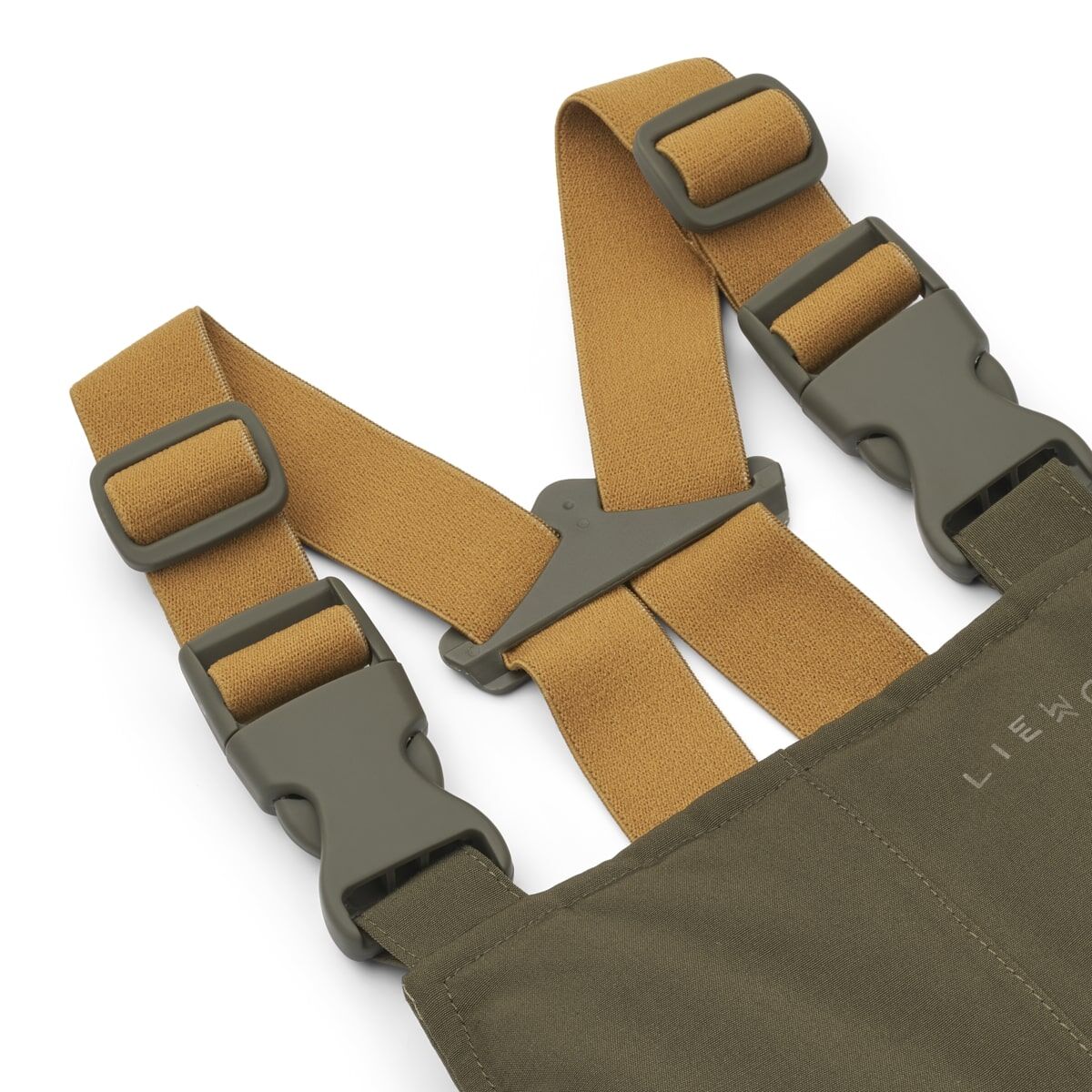 Liewood Schneehose Sejr für Kinder „Army brown / Golden caramel“, Gr. 80-92 – Bild 3