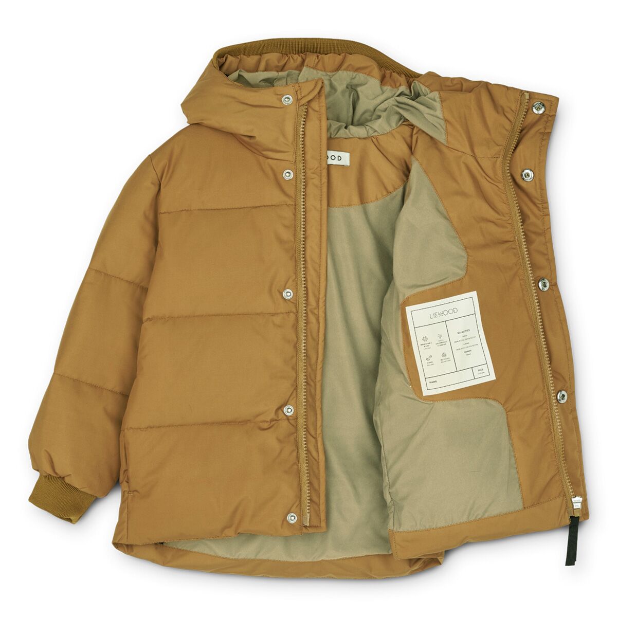 Liewood Palle Daunenjacke für Kinder „Golden caramel“