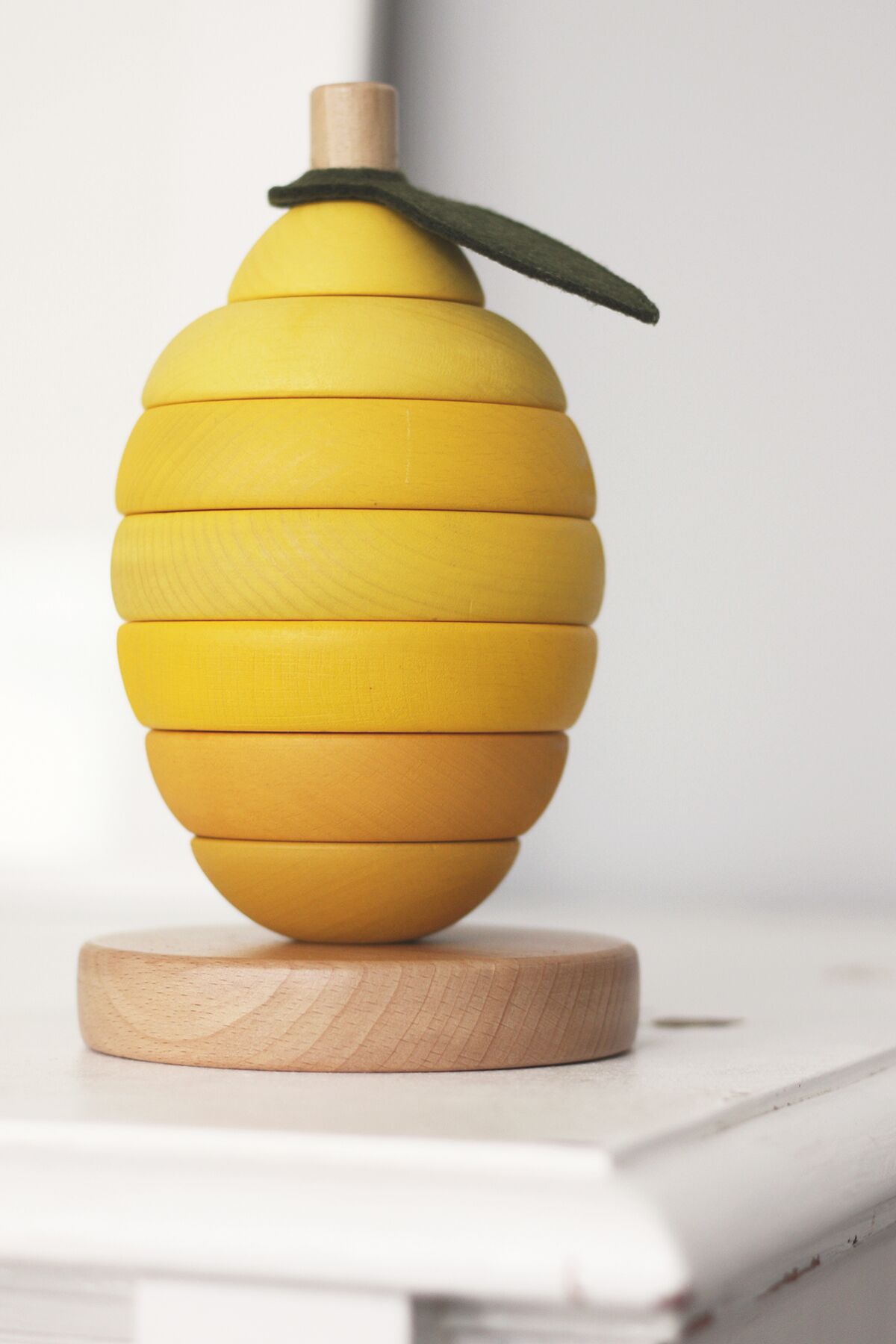 DELISTED Konges Sløjd Stapelfrucht „Lemon“, FSC®-Holz – Bild 4