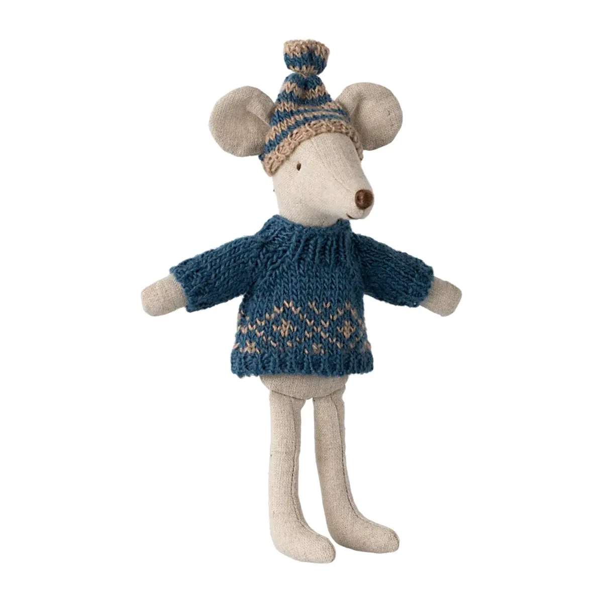 Maileg Puppenkleidungs-Set für Papa Maus „Strickpullover-Set“