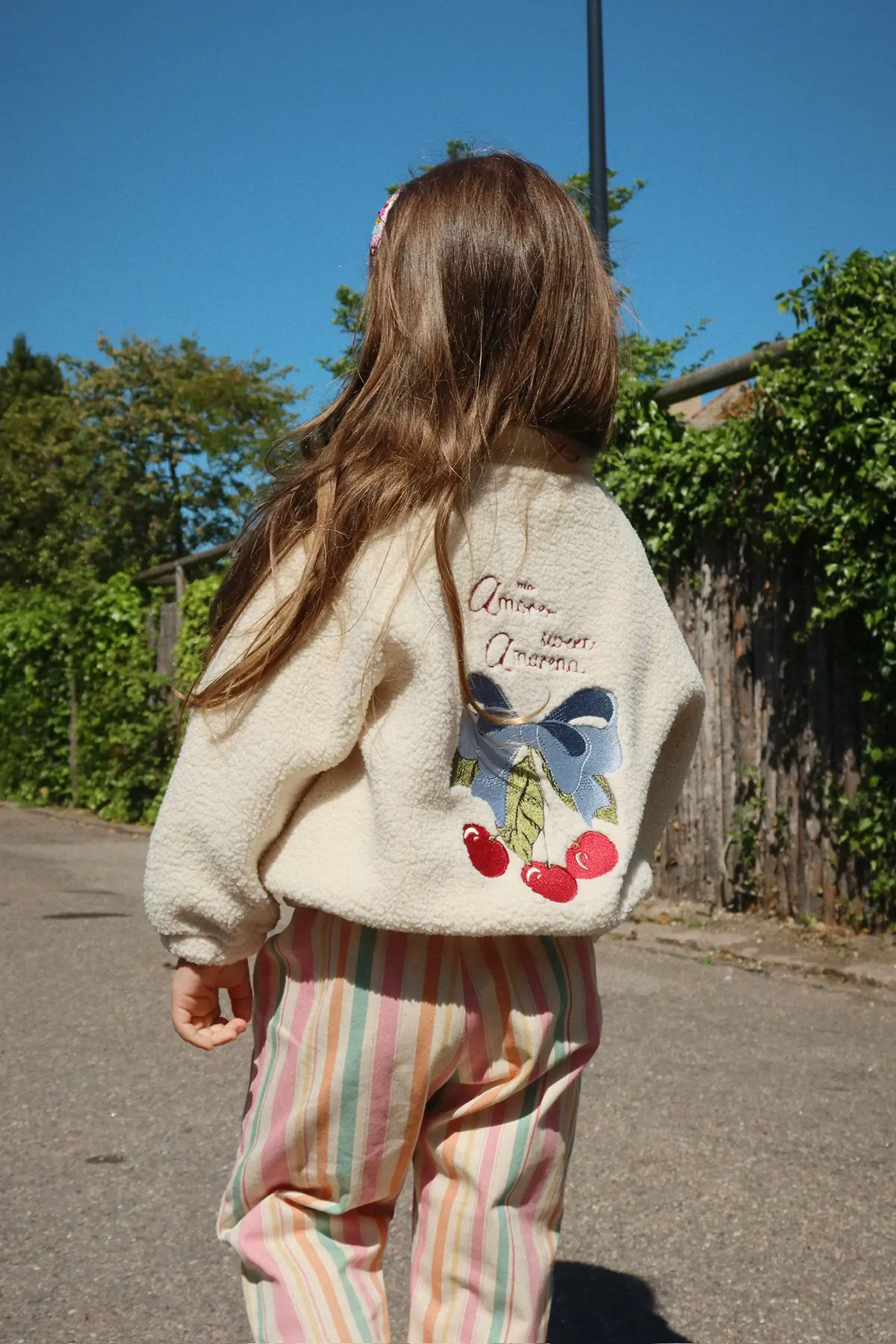 Konges Sløjd Teddy Jacke Jazz „White Smoke“