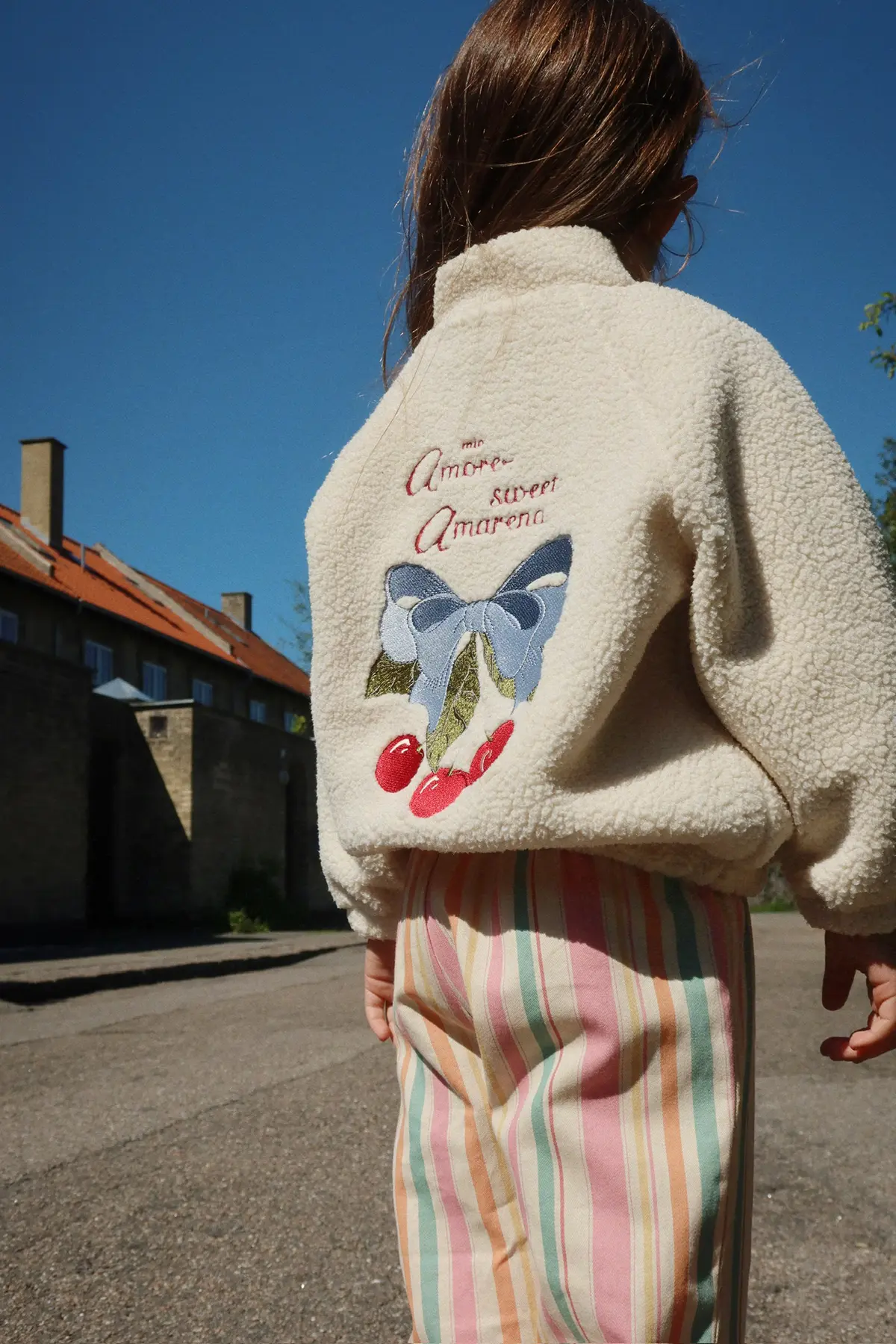 Konges Sløjd Teddy Jacke Jazz „White Smoke“