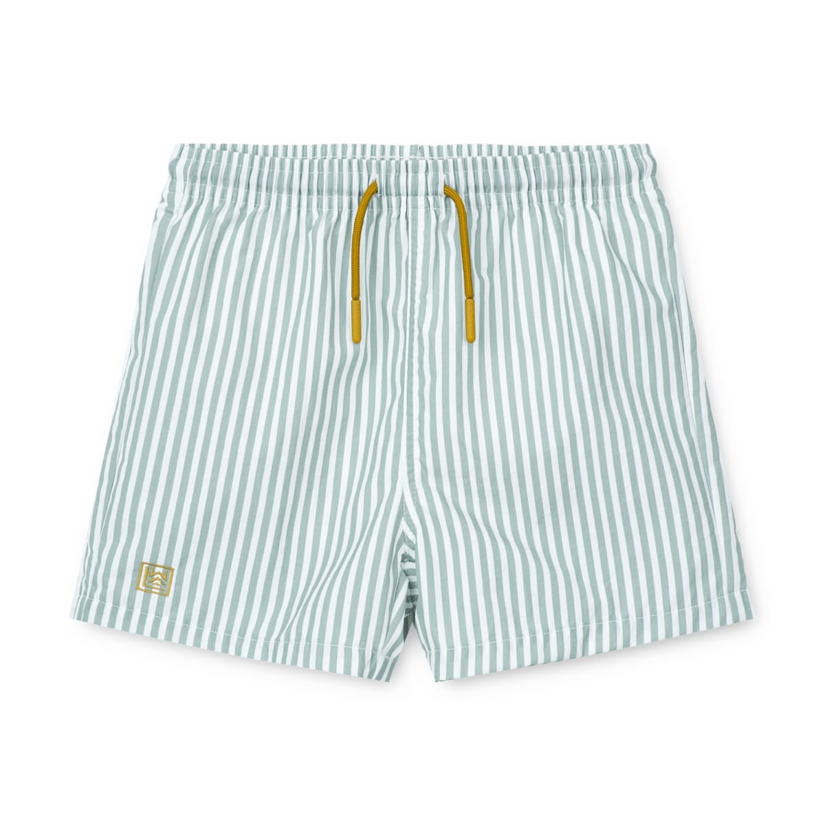 Liewood Duke Kinder-Badeshorts „Sea blue / White“