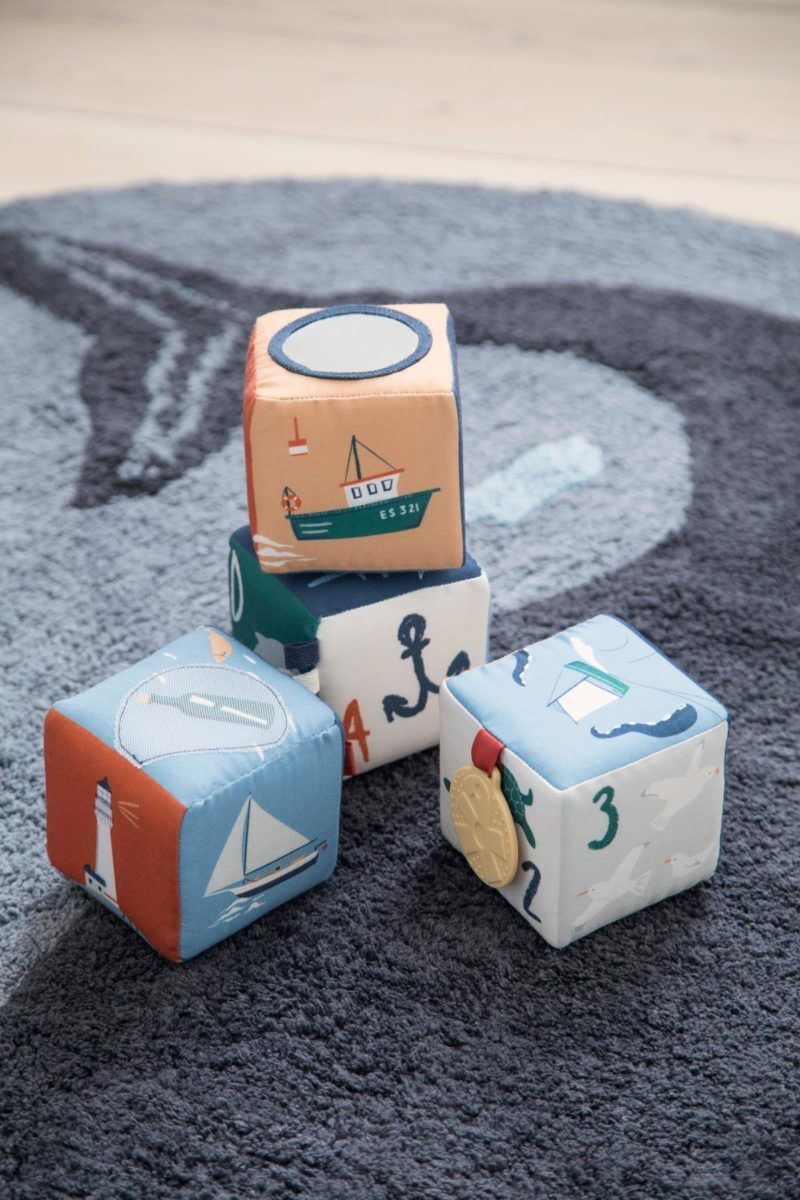 Sebra Aktivitätsblöcke „Seven Seas“ Mood