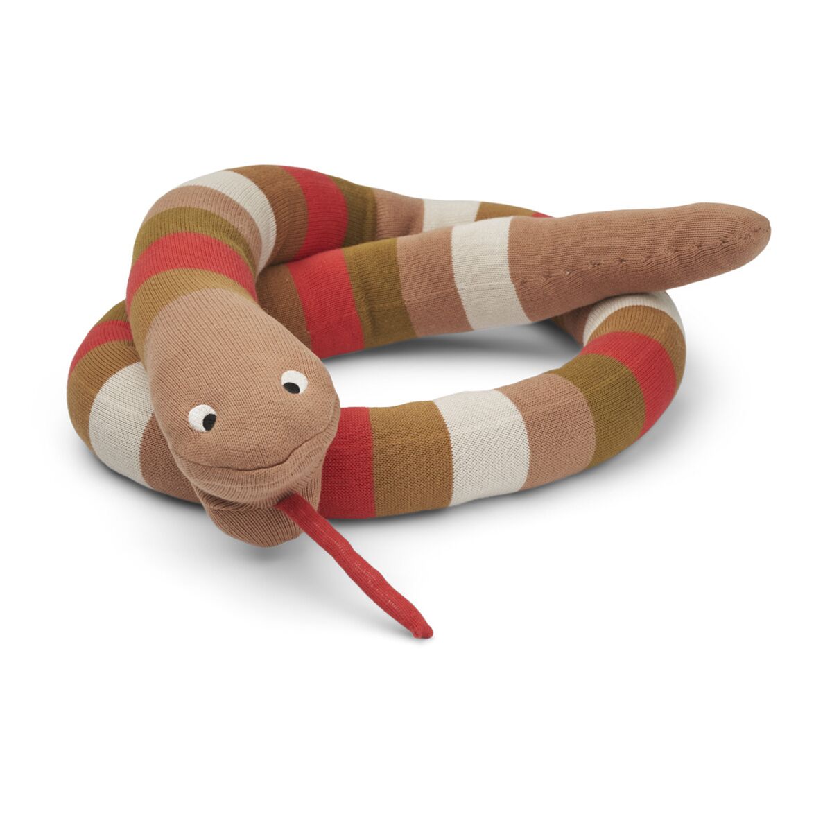 Liewood Fillippa gestrickte Bettschlange „Surf blue / mist mix“, 150cm.jpg