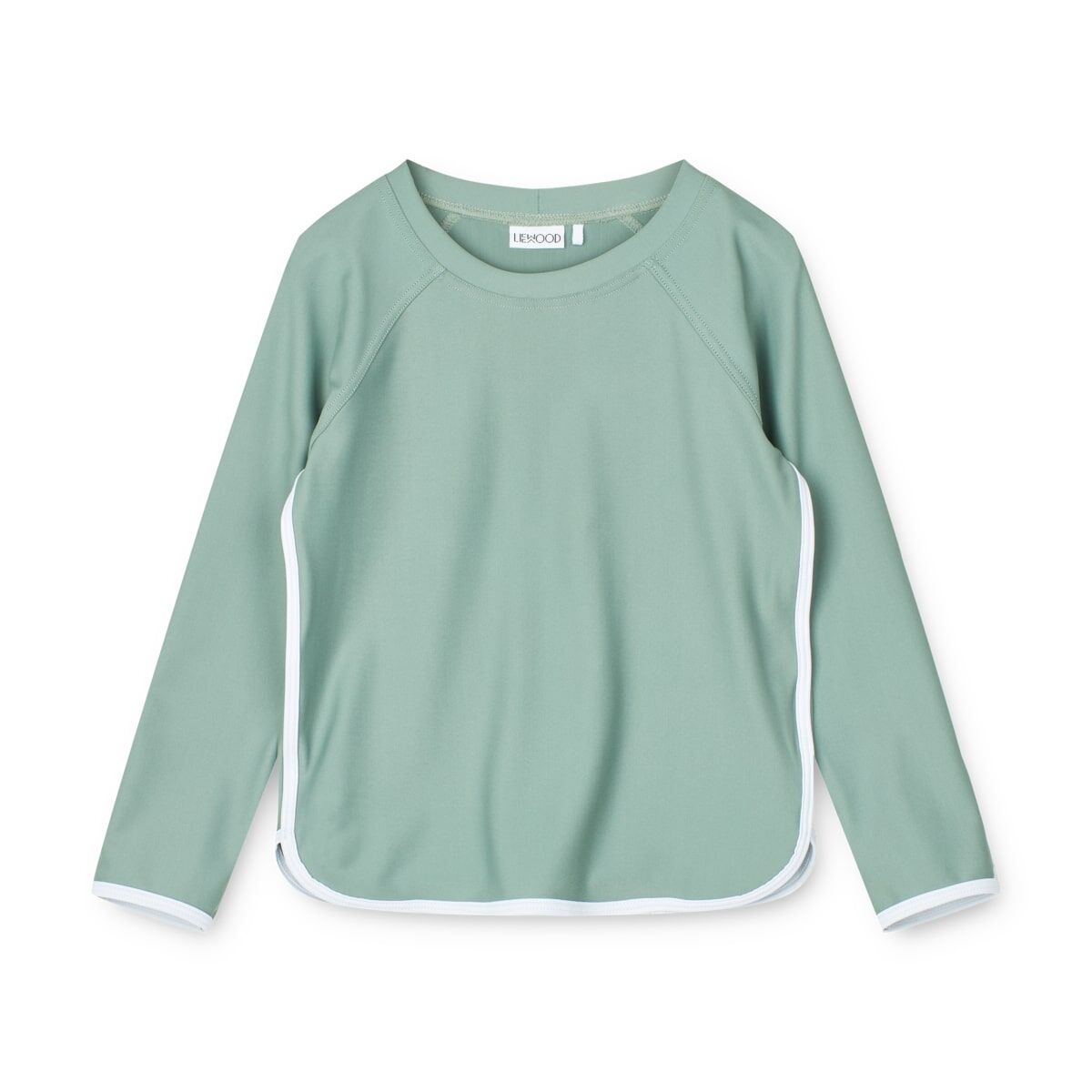 Liewood Langarm-Schwimm-T-Shirt Manta „Peppermint“, LSF 40+, Gr. 56-128