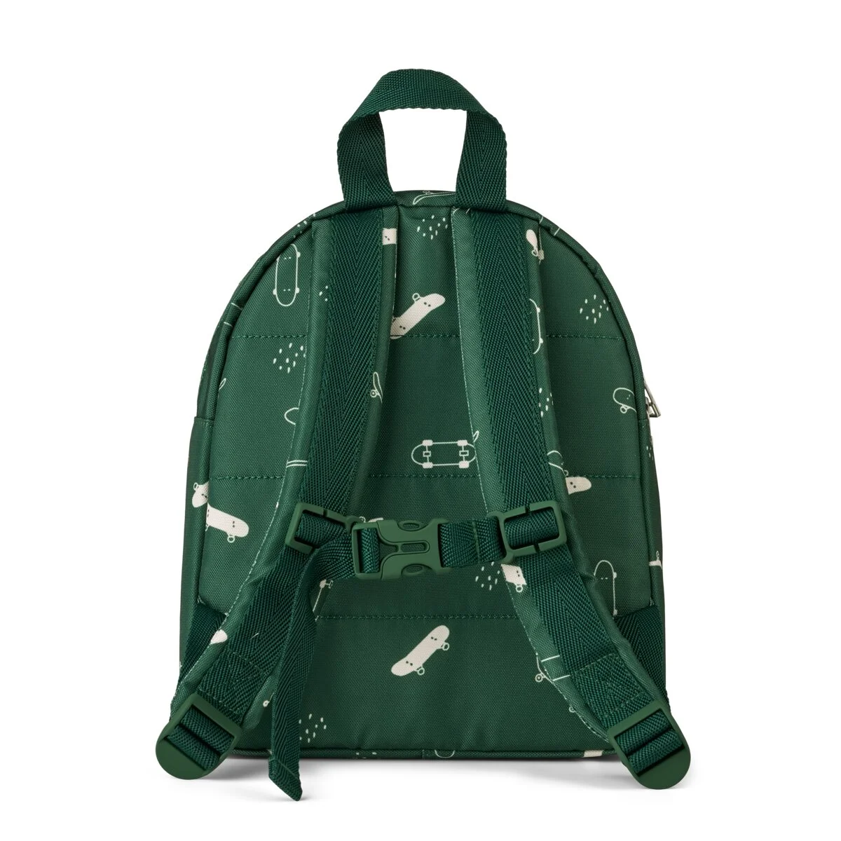 Liewood Allan Rucksack „Skate / Garden green“, mittel, 28x23x11cm, 3-7 Jahre