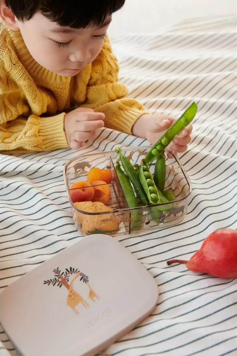 Liewood Arthur Lunchbox „Sea creature / Sandy“ aus Tritan