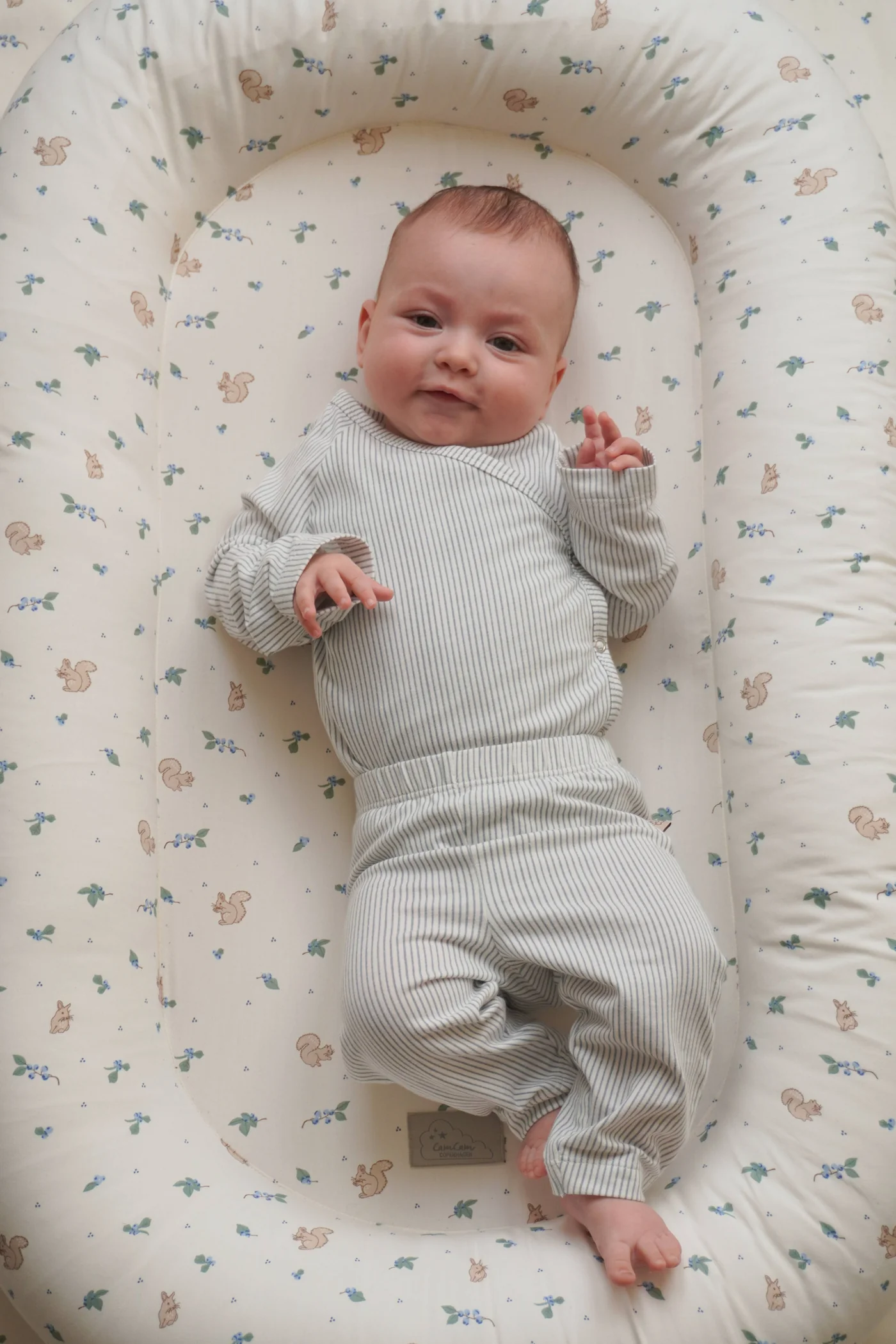 Cam Cam Babynestchen „Blueberries“ 52x86cm