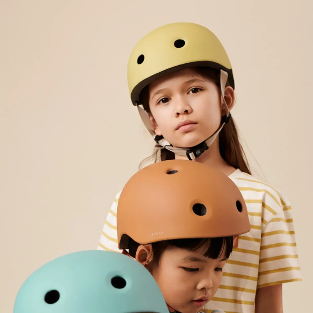 Liewood Kinder-Fahrradhelm Hilary „Smiley / Sandy“, XS, 44-48cm – Bild 3