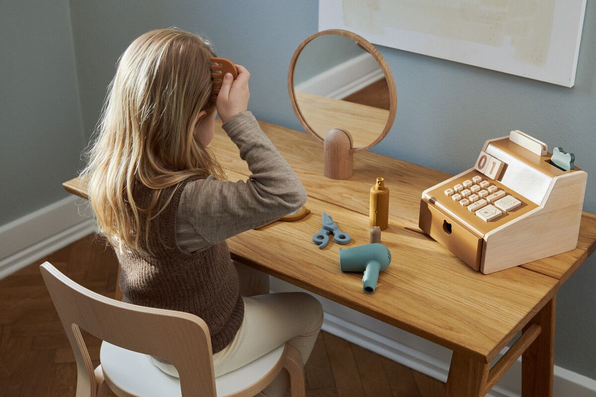 DELISTED Liewood Spiezeug Friseur-Set Whitney „Rose multi mix“ aus Silikon, 6-teilig34,9*0,7 – Bild 4