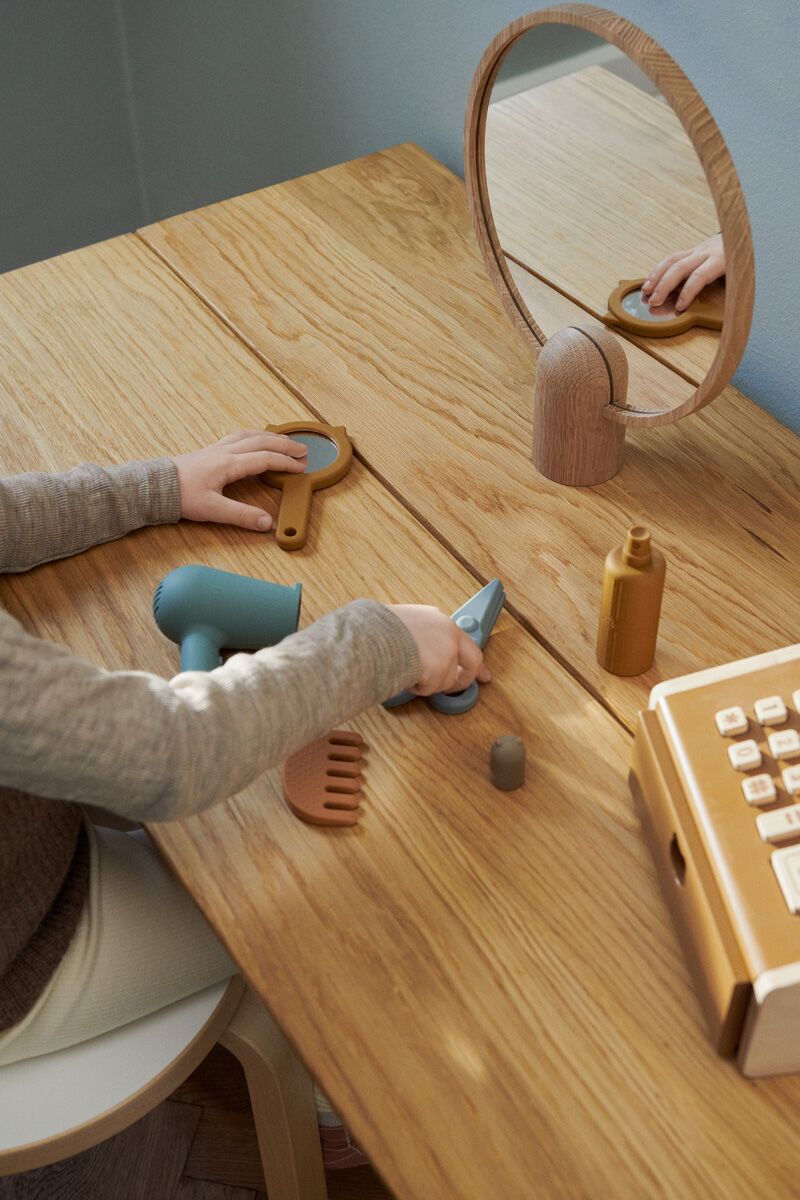 DELISTED Liewood Spiezeug Friseur-Set Whitney „Rose multi mix“ aus Silikon, 6-teilig34,9*0,7 – Bild 5