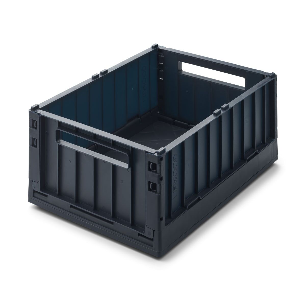 DELISTED Liewood Aufbewahrungsbox Weston „Midnight navy“ mit Deckel, Größe M, 2er-Set, 36x25x14cm – Bild 3