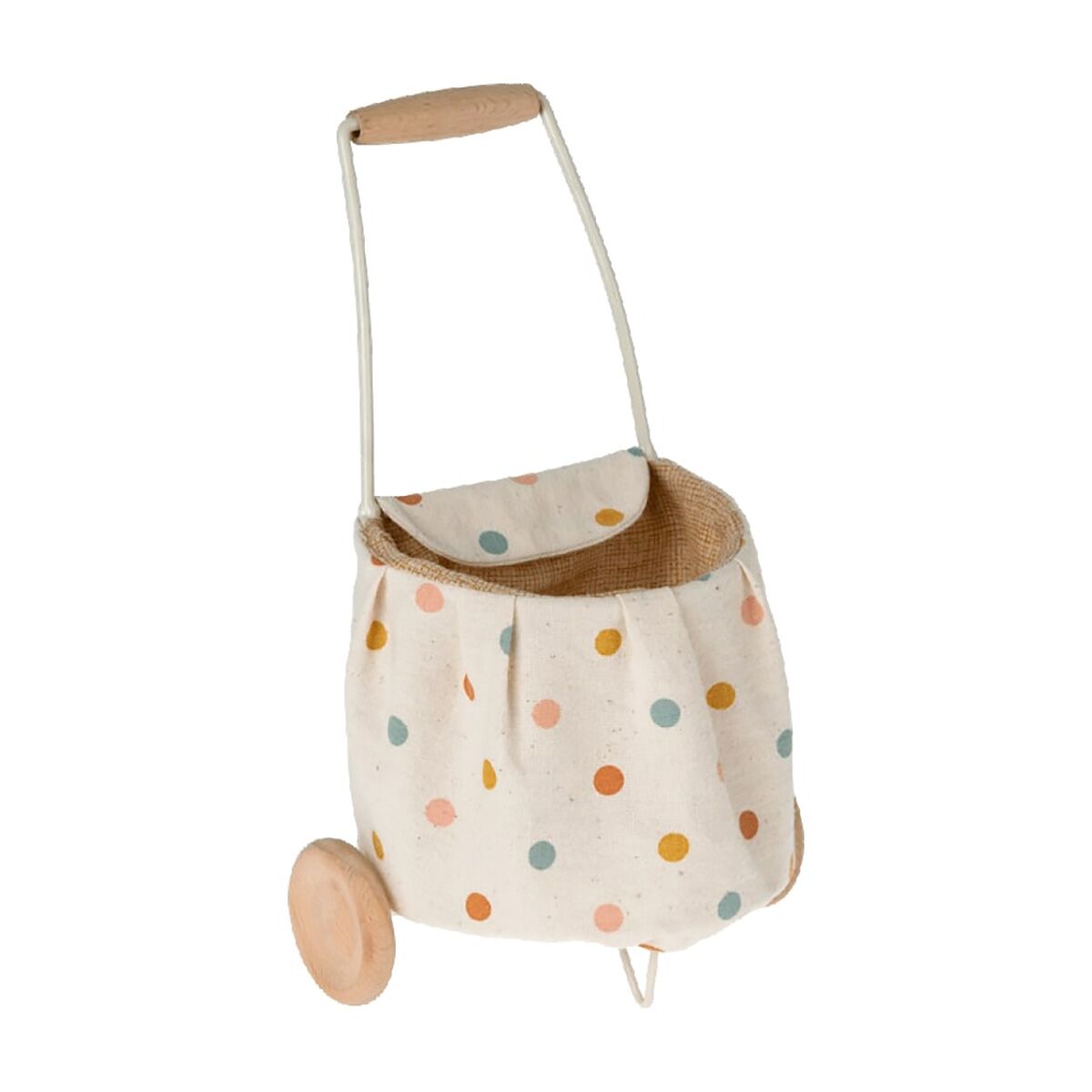 Maileg Trolly Mini „Multi Dots“, 21x21cm 01