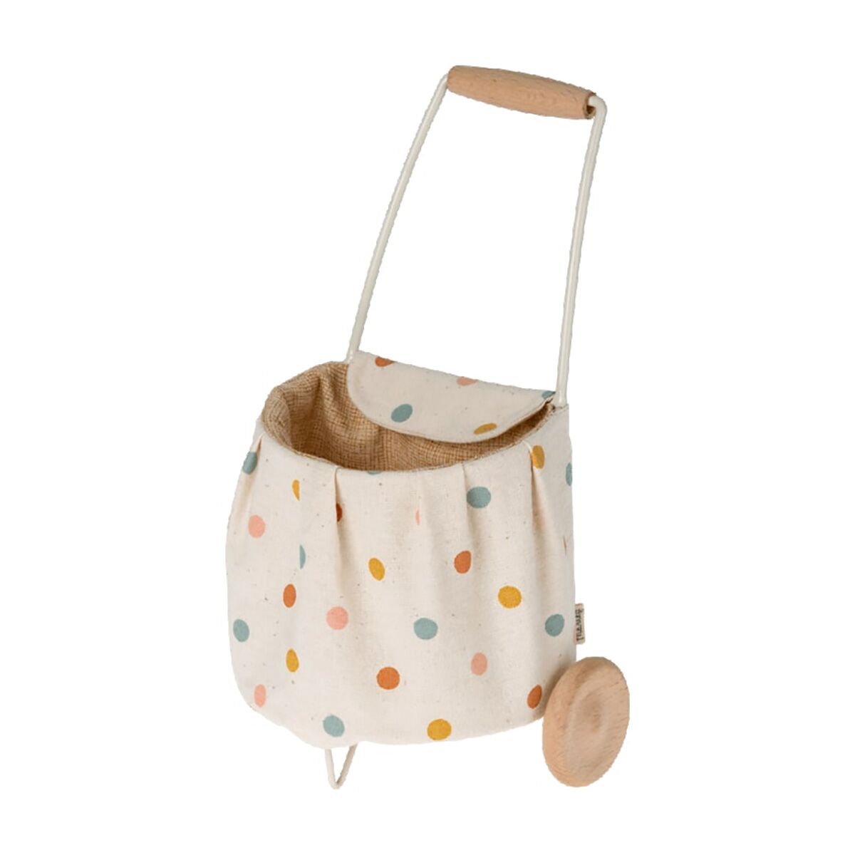 Maileg Trolly Mini „Multi Dots“, 21x21cm 03