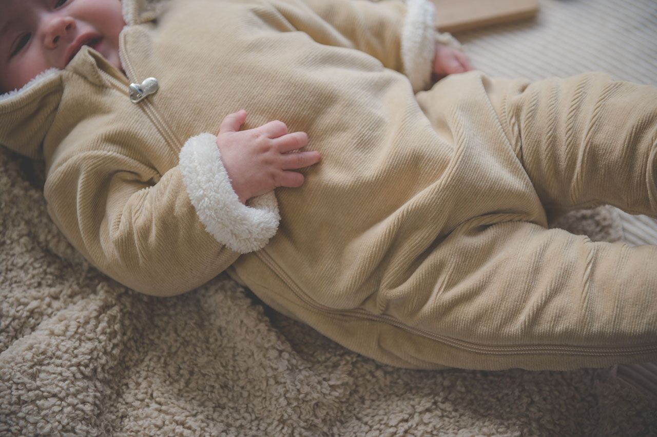 koeka Baby Strampler Oddi „warm white“, Outdoor Wickelschlafsack – Bild 4