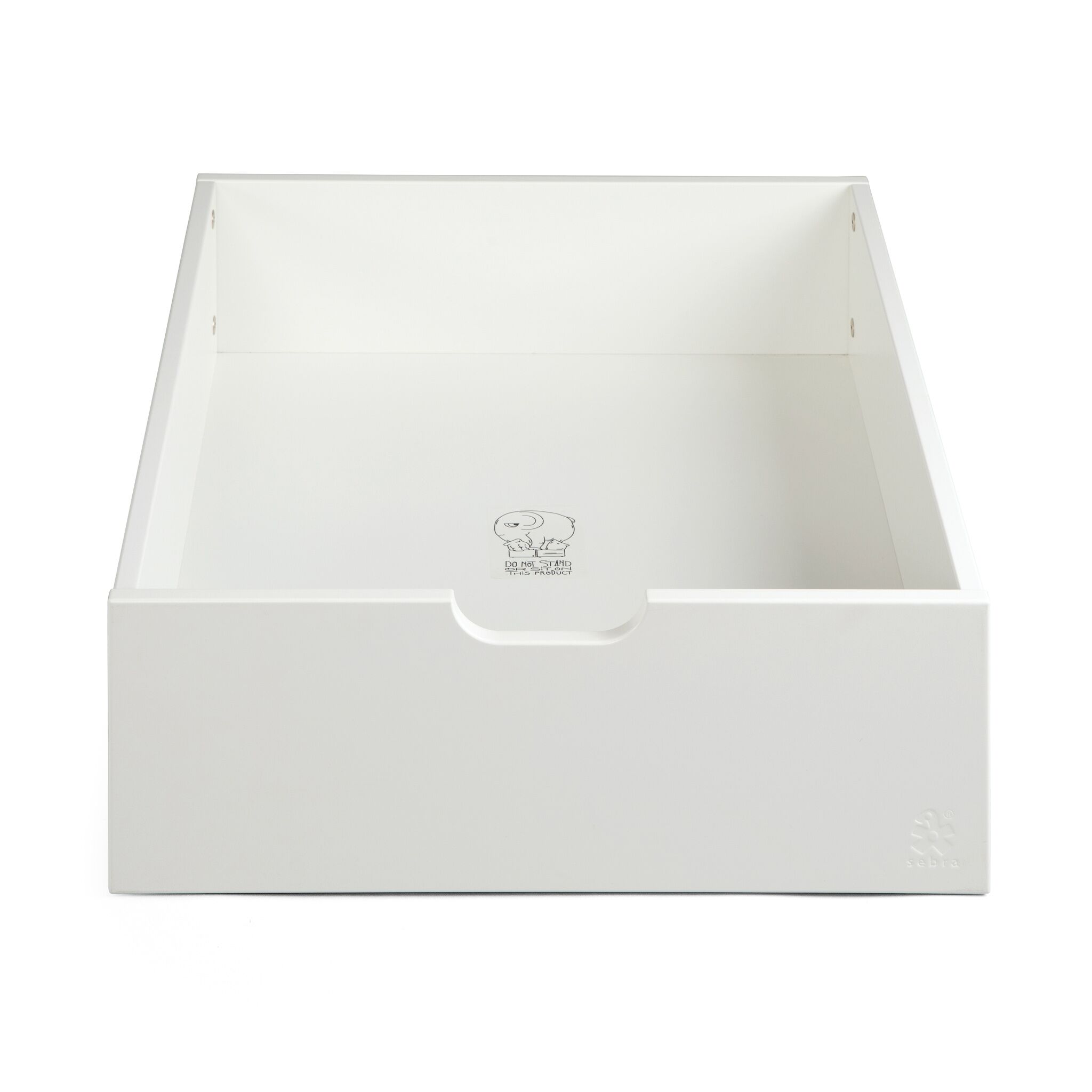 Sebra Bettschublade, classic white, FSC® Mix