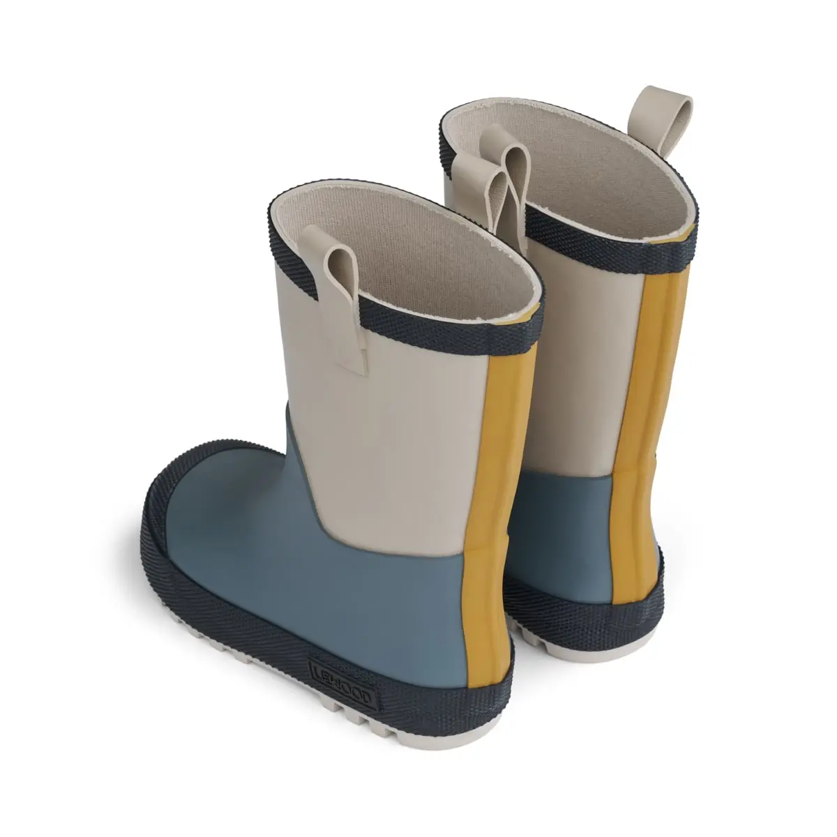Liewood Sasha Gummistiefel „Whale blue multi mix“, Baumwollfutter, Gr. 24 – Bild 2