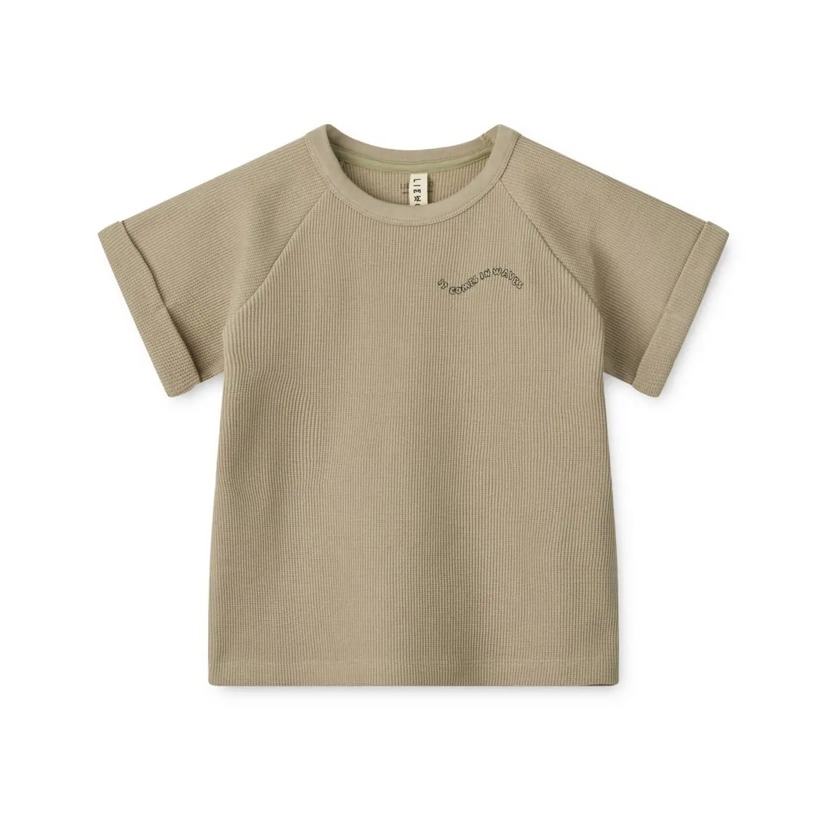 Liewood T-Shirt Nilo „Taupe“, Waffelstruktur