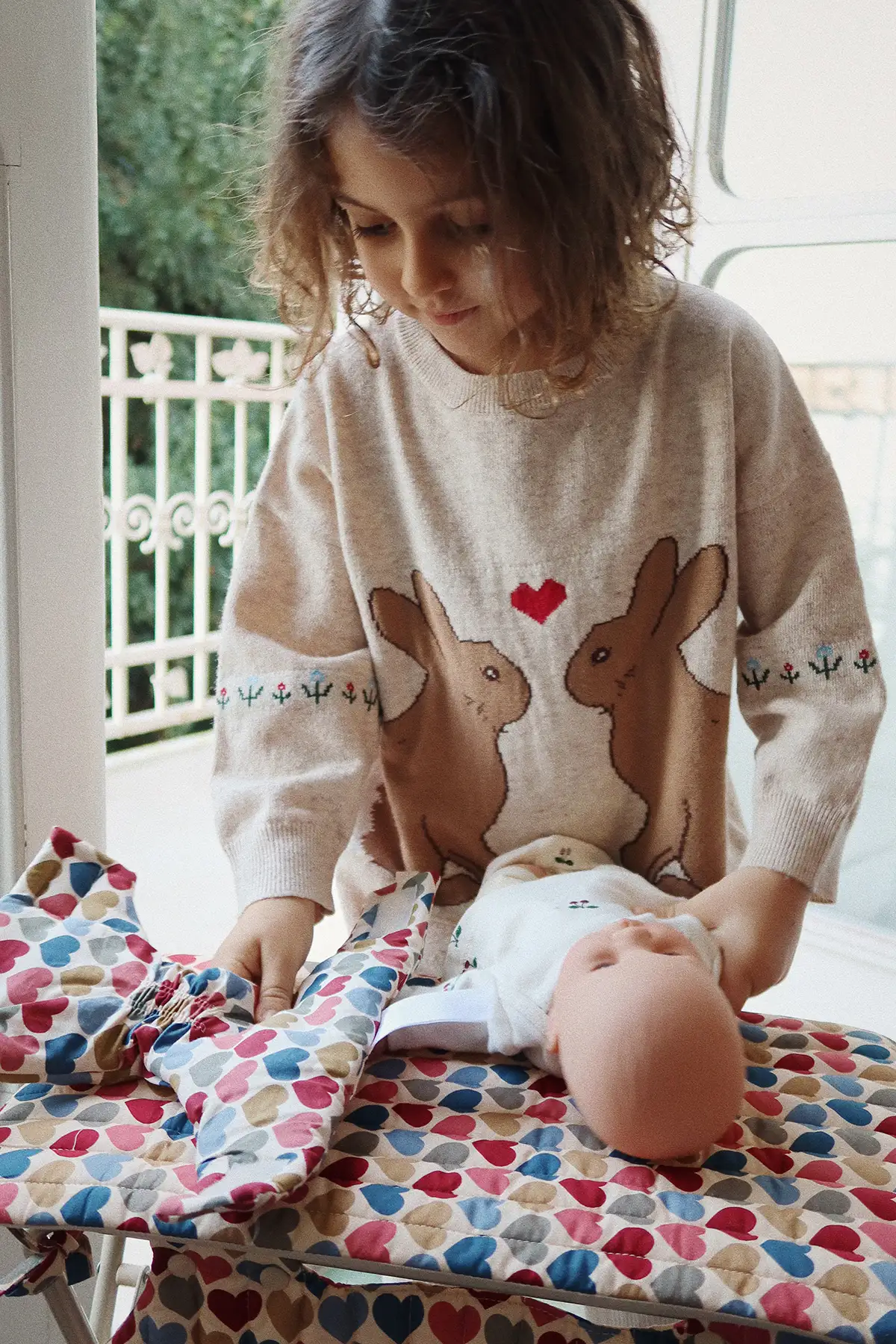 Konges Sløjd Puppe Elli, H32cm