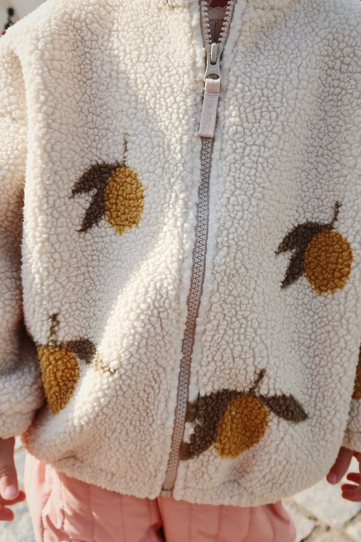 Konges Sløjd Fleece Jacke Jody „Mon Grand Citron“