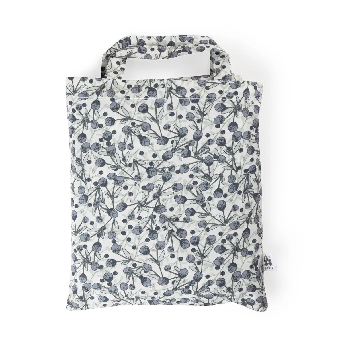 Sebra Baby-Bettwäsche „Blue olive“, Perkal, 100x70cm / 45x40cm