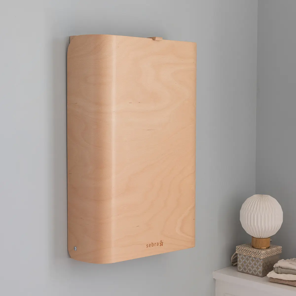 Sebra Wandwickeltisch, Wooden Edition, klappbar, FSC™ Mix