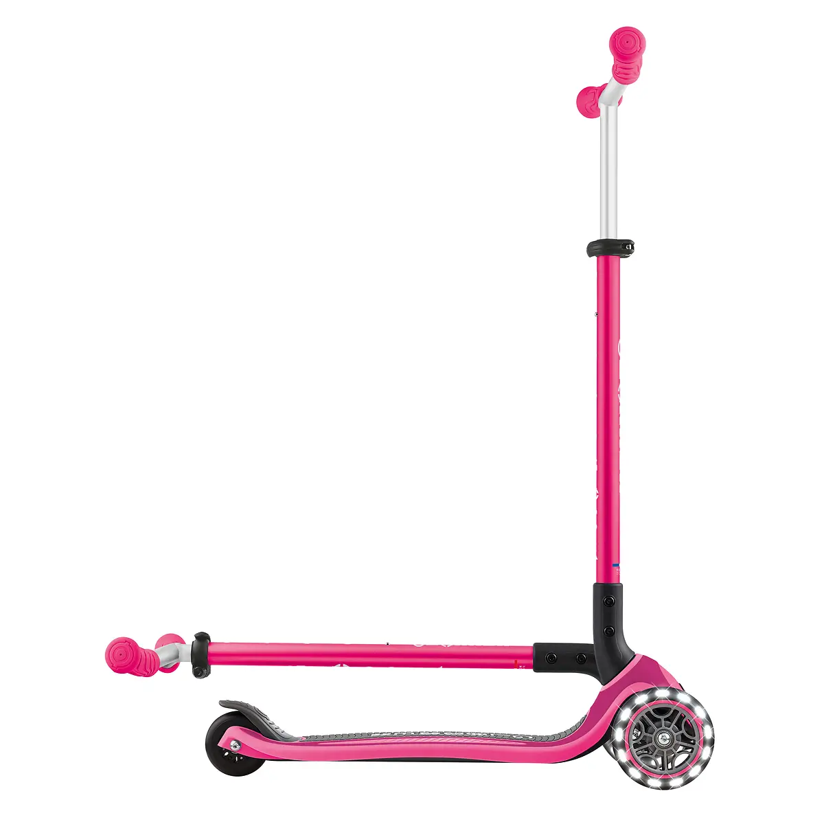 Globber Roller Master Lights mit Leuchtrollen – pink, 4-14 Jahre