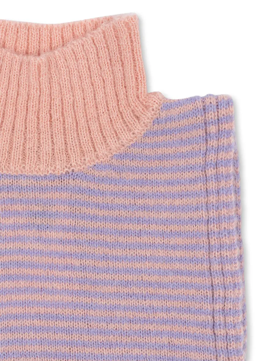 Konges Sløjd Nackenwärmer Berle „Purple / Pink Dolphin“