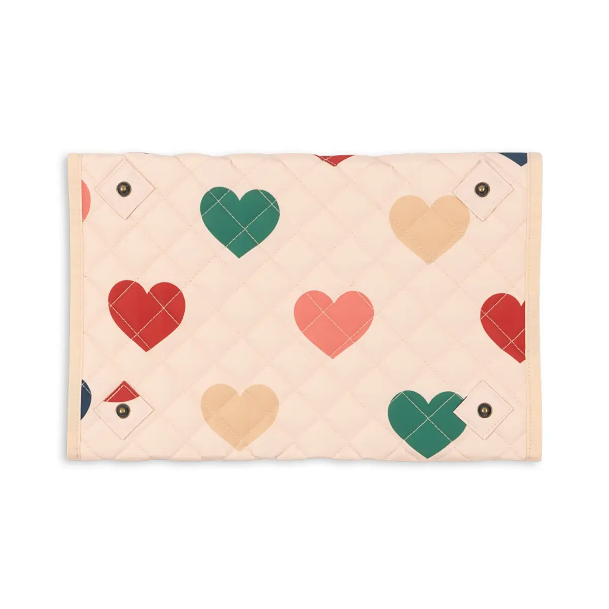 Konges Sløjd Wickeltasche „Bon Coeur Coloré“