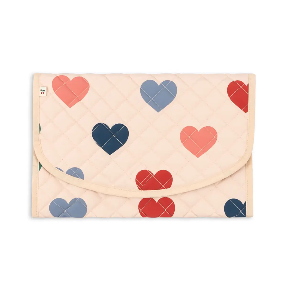 Konges Sløjd Wickeltasche „Bon Coeur Coloré“