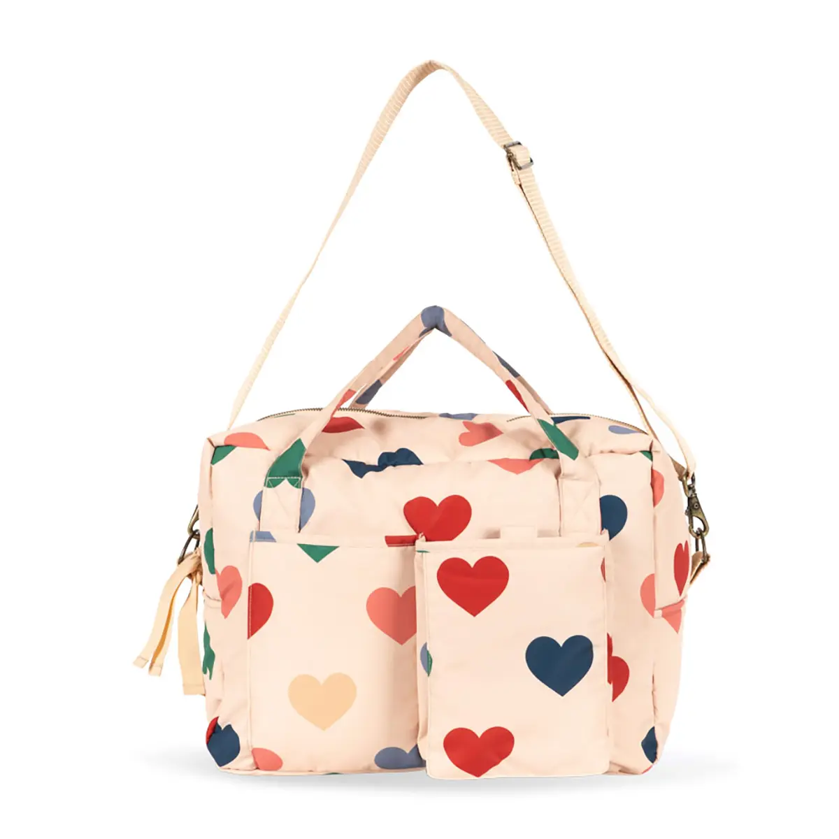 Konges Sløjd Wickeltasche „Bon Coeur Coloré“