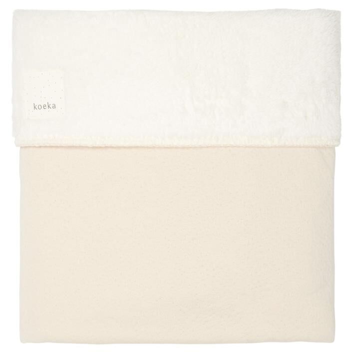 koeka Babydecke Runa „warm white“ 75x100cm