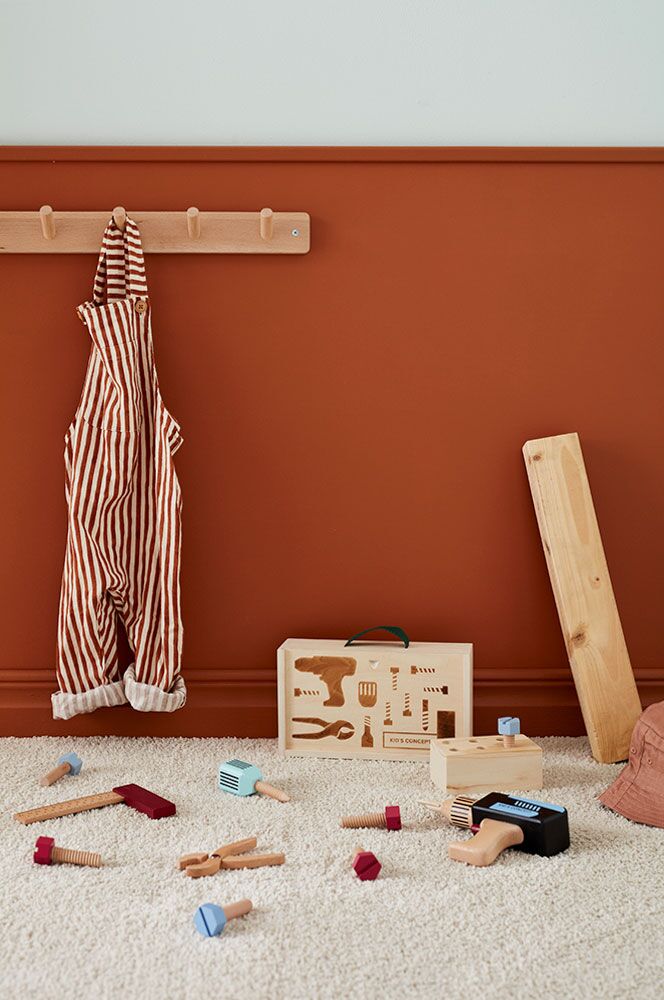 Kids Concept Werkzeugkoffer-Set aus Holz 03
