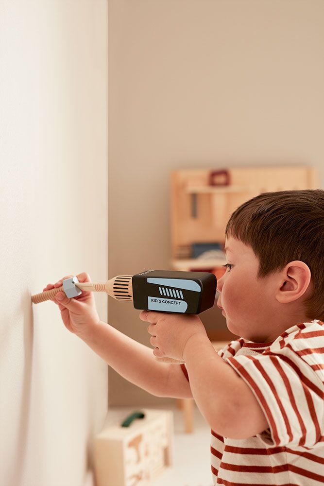 Kids Concept Werkzeugkoffer-Set aus Holz 04