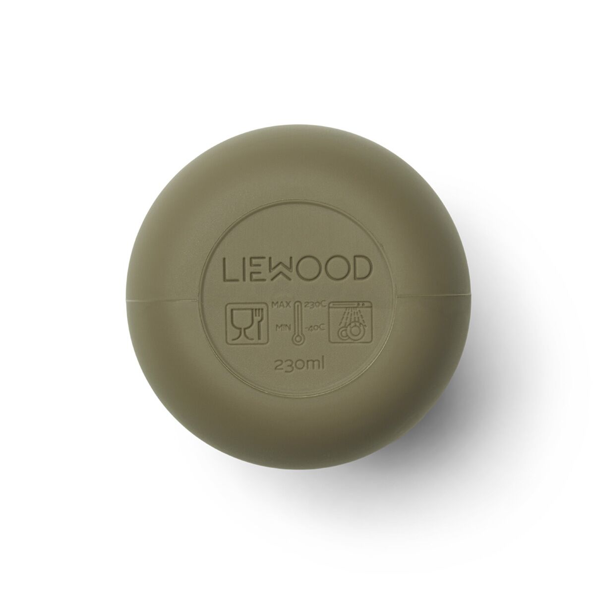 Liewood Ellis Trinkbecher „Mr. Bear khaki“ aus Silikon
