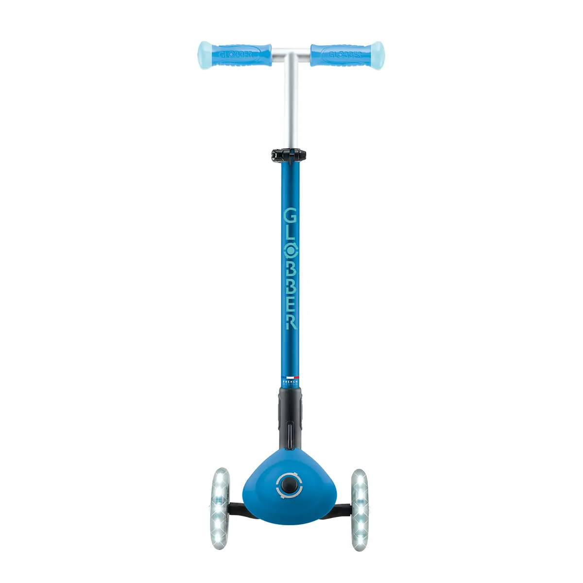 Globber Roller Elite Glow Lights mit Leuchtrollen – Petrol, ab 3 Jahre