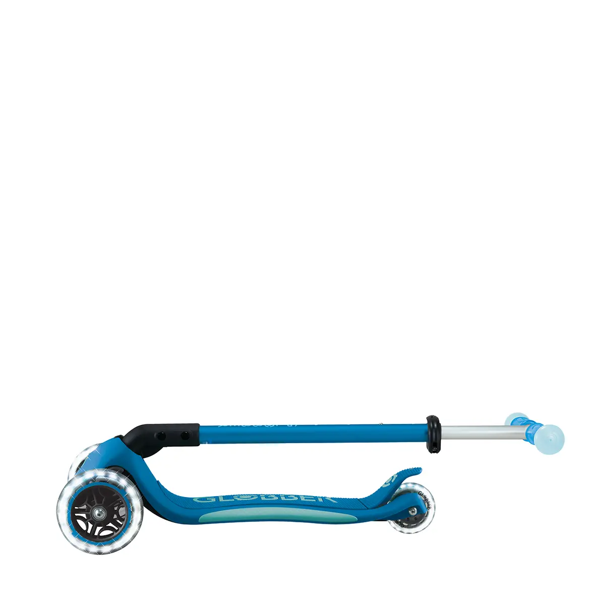 Globber Roller Elite Glow Lights mit Leuchtrollen – Petrol, ab 3 Jahre