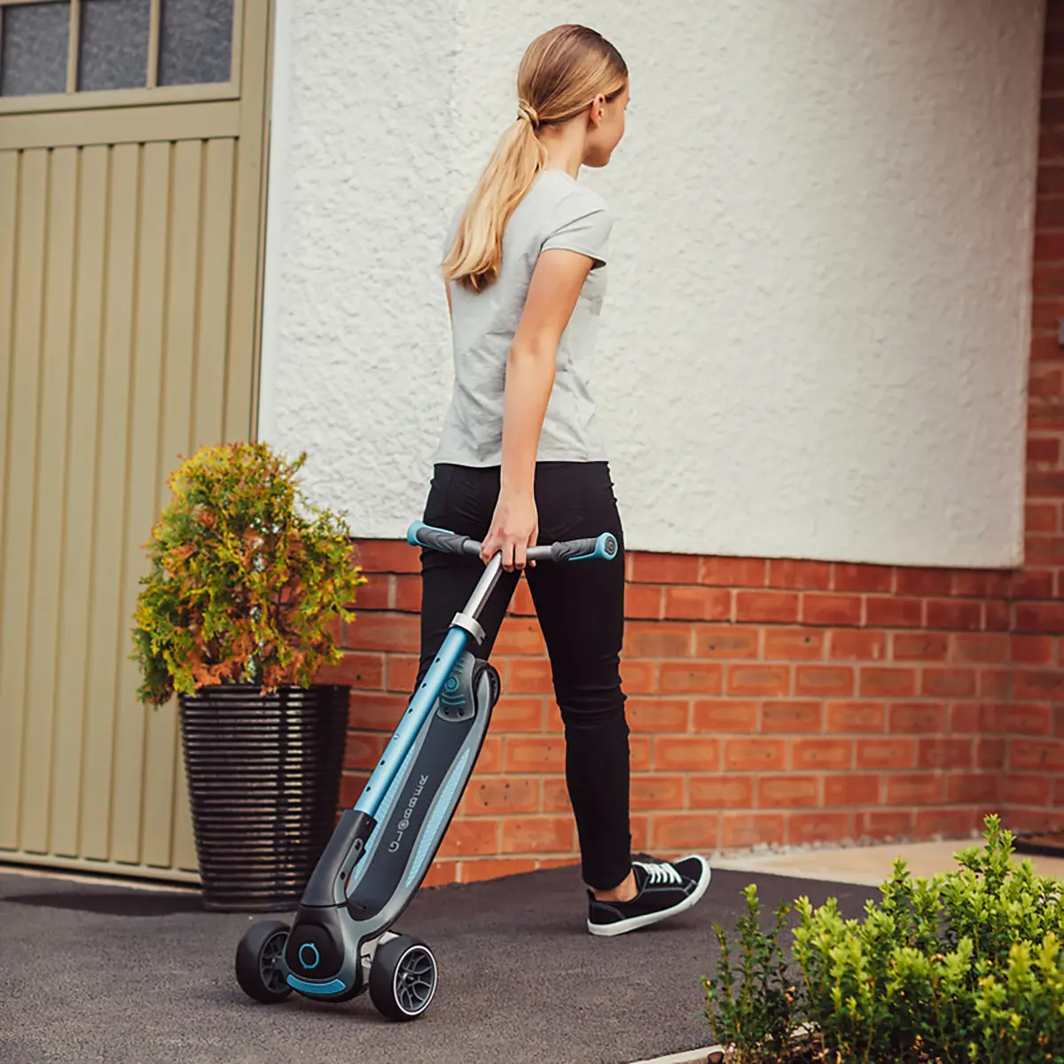 Globber Roller Ultimum – Blau, 5-99 Jahre, bis 100kg