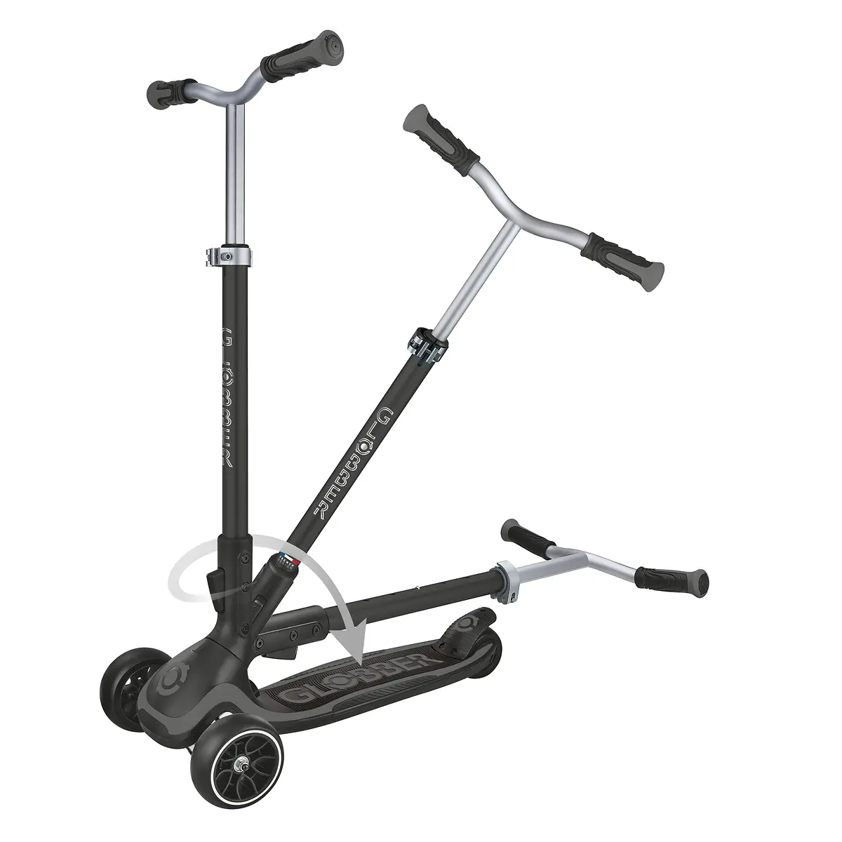 Globber Roller Ultimum – Grau, 5-99 Jahre, bis 100kg