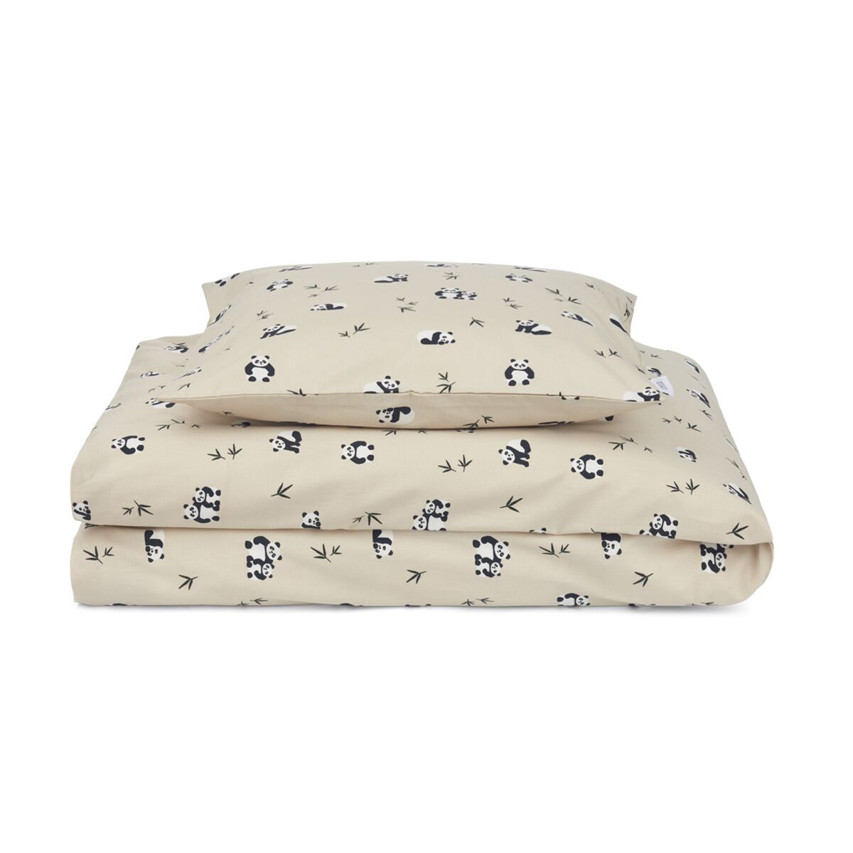 Liewood Baby-Bettwäsche Carmen „Panda play / sea shell mix“