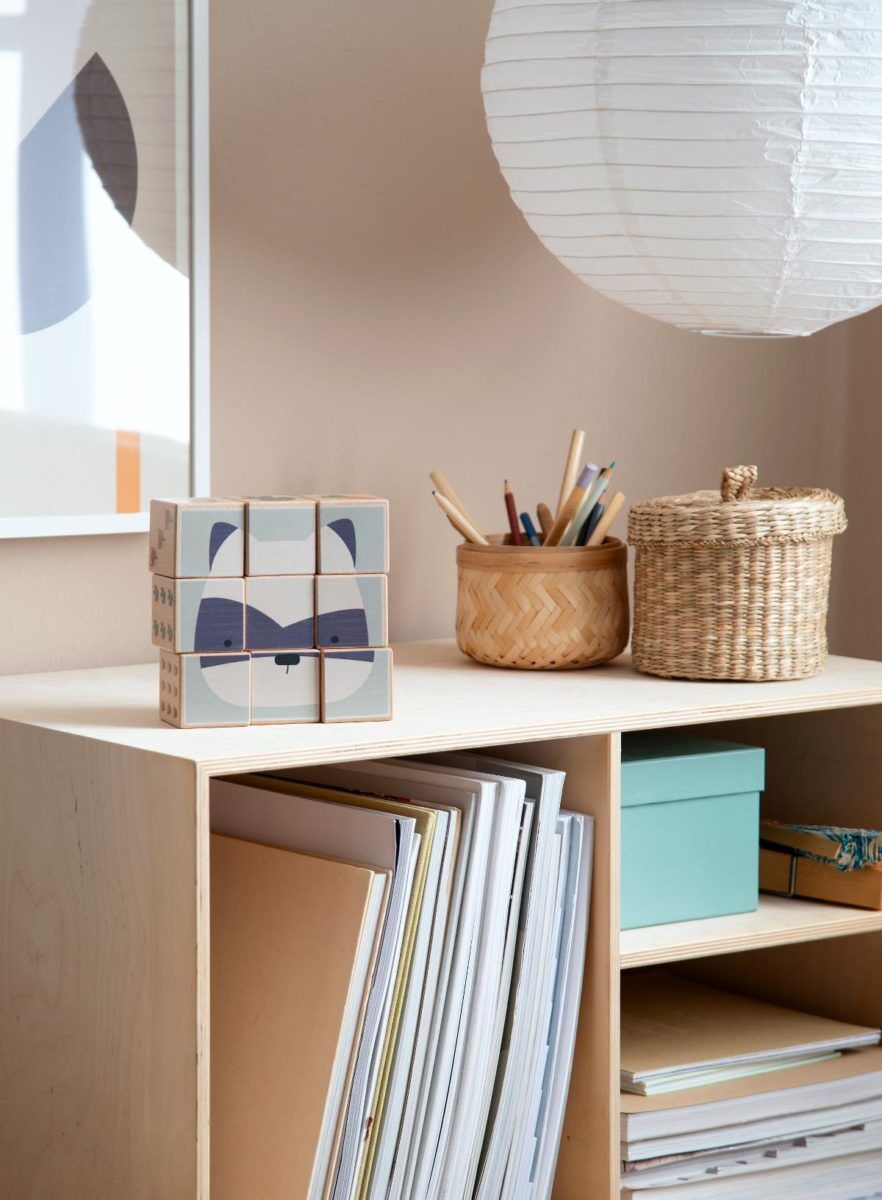 Sebra Würfel-Puzzle aus Holz „Woodland“ – Bild 2