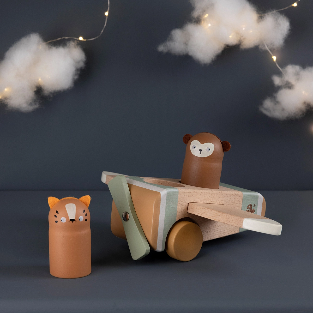 Sebra Flugzeug aus Holz „Wildlife“