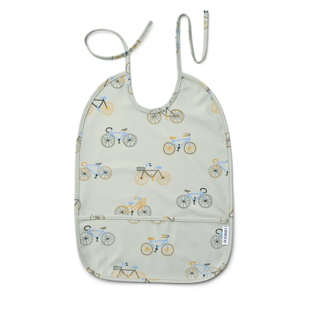 Liewood Lai Lätzchen „Bicycle / Cloud blue“