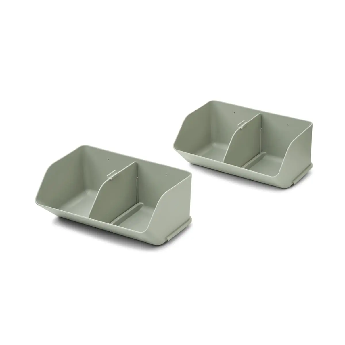 Liewood Aufbewahrungssystem Rosemary „Dove blue“, medium, 2er-Set, 12x28x18cm
