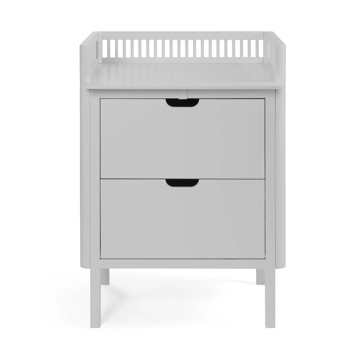 Sebra Wickelkommode mit Schubladen, stone grey, grau, FSC® Mix