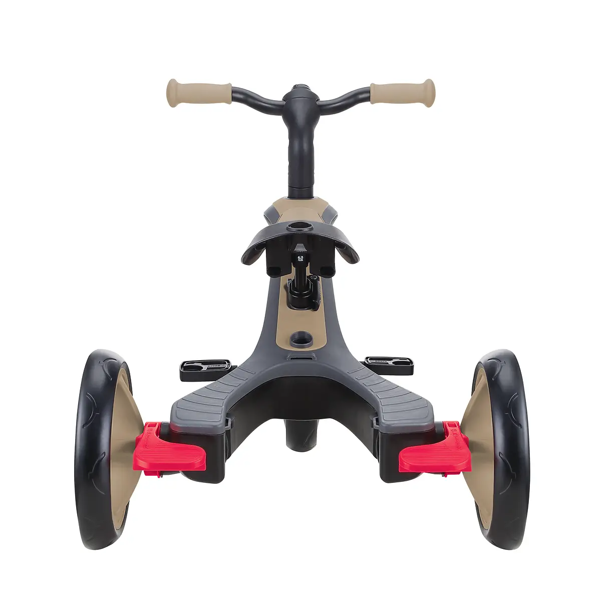 Globber Trike Explorer 4-in-1 – Sand, 10M-5J, mitwachsendes Dreirad (neue Version)